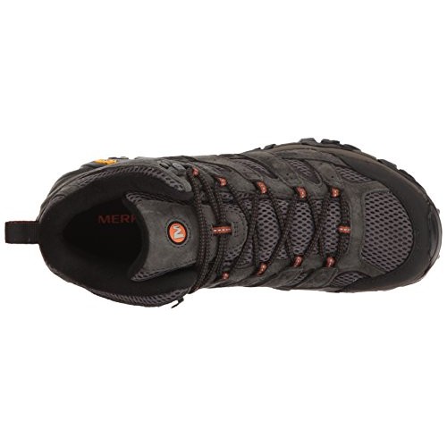 Merrell Mens Moab 2 Mid Waterproof Hiking Boot, Beluga, 11.5 M US