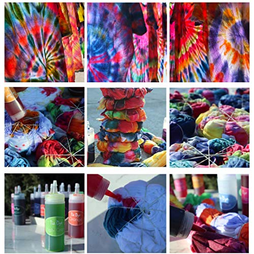 Tie Dye Kits for Kids and Adults│18 Colors X-Large 120ML Bottles, ...