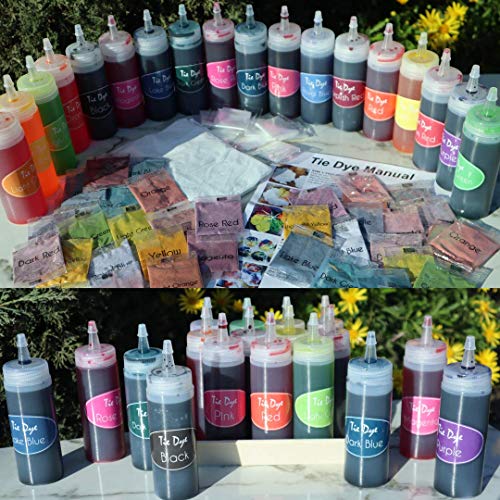 Tie Dye Kits for Kids and Adults│18 Colors X-Large 120ML Bottles, ...