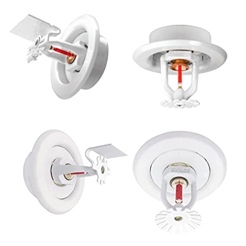 Metal Magery IPS Fire Sprinkler Escutcheon Head Plate 2 Piece Cove...