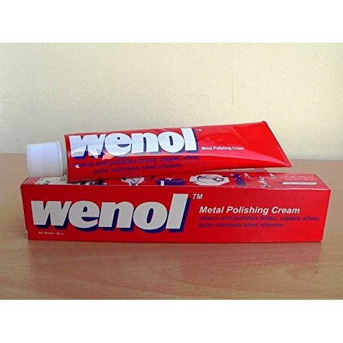 100G Red Wenol Metal Polish Cleaner All For Brass Copper Stainless...
