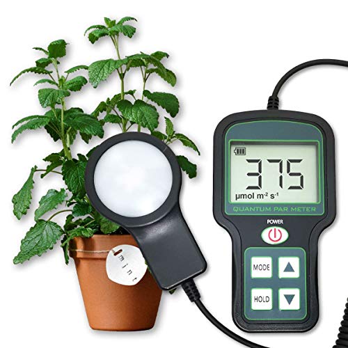 Quantum PAR Meter - High Precision, Grow Light meter, Indoor Plant...