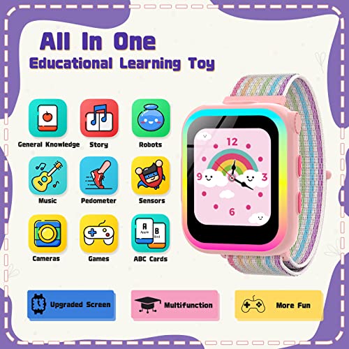 Smart Watch for Kids,Audio Story,Interactive Pet,Habit Tracking,Le...