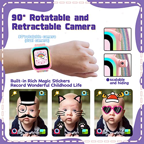 Smart Watch for Kids,Audio Story,Interactive Pet,Habit Tracking,Le...