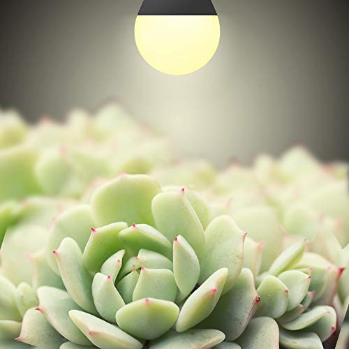 mfxmf 4 Pack LED Grow Light Bulb A19 Bulb, Full Spectrum Plant Lig...