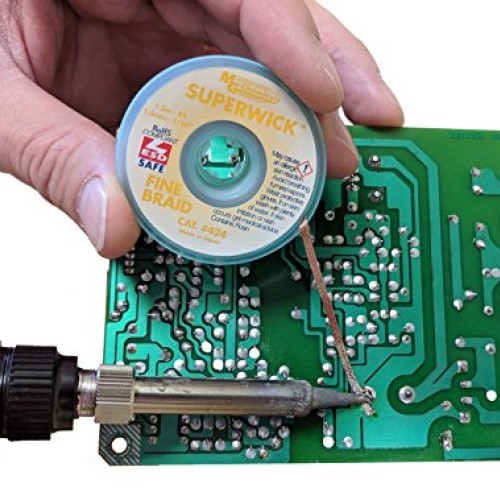 MG Chemicals #3 No Clean Super Wick Desoldering Braid, 0.075 Widt...