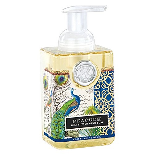 Michel Design Works Foaming Hand Soap, 17.8-Ounce, Peacock