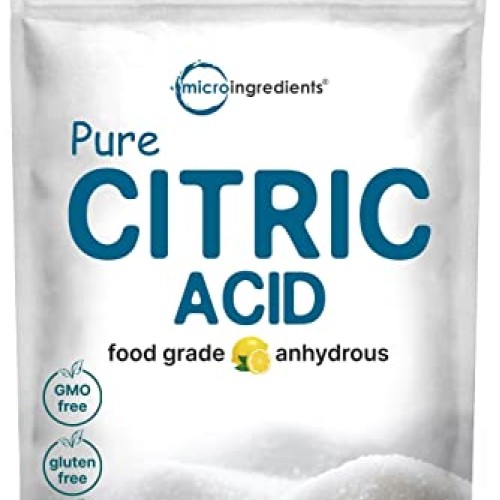 Citric Acid 6 Pounds, Food Grade, Fine Granular Powder | 100% Pure...