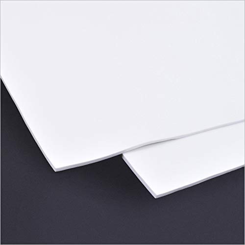 Micro-Mark CosFoam, EVA Foam, 2 Sheets White, 4mm