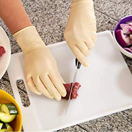 Microflex Diamond Grip MF-300 Disposable Gloves in Latex Multi-Pur...