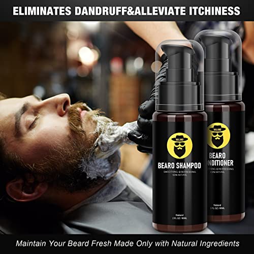 Beard Straightener Kit, Beard Growth Grooming Kit, Beard Straighte...