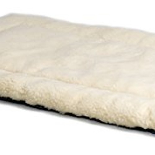 Reversible Paw Print Pet Bed in Blue / White, Dog Bed Measures 35L...
