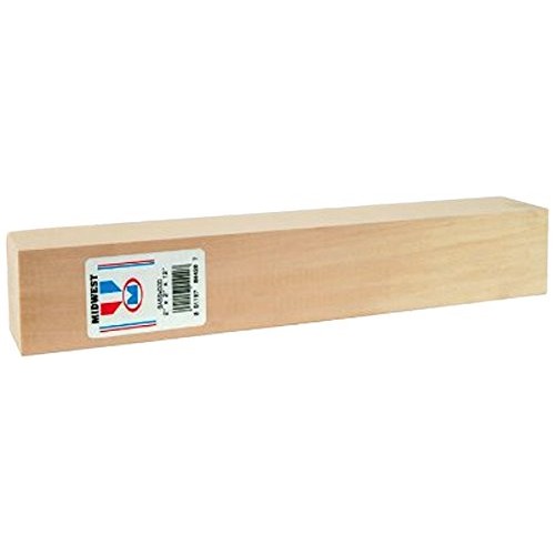 Midwest Products 4421 Micro-Cut Quality Basswood Block, 2 by 3 by ...
