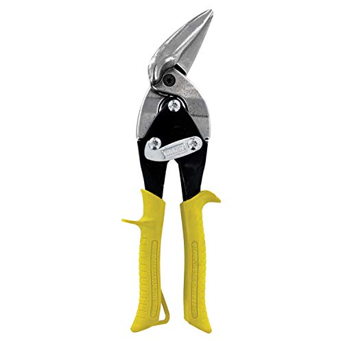 MIDWEST Aviation Snip - Straight Cut Offset Tin Cutting Shears wit...