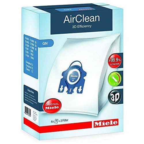 Miele GN AirClean 3D Efficiency Vacuum Cleaner Bags - 2 Boxes - In...
