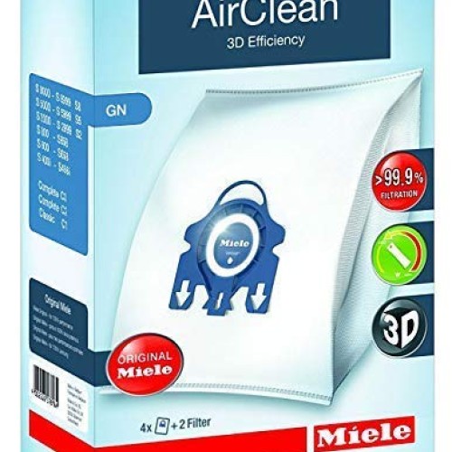Miele GN AirClean 3D Efficiency Vacuum Cleaner Bags - 2 Boxes - In...