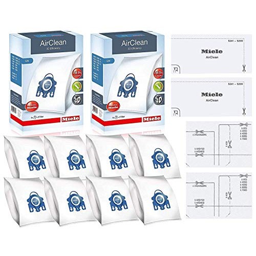 Miele GN AirClean 3D Efficiency Vacuum Cleaner Bags - 2 Boxes - In...