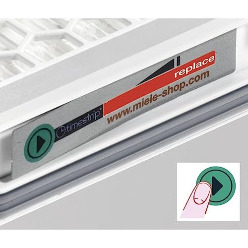Miele HEPA AirClean Filter with TimeStrip Filter for Miele Vacuum ...
