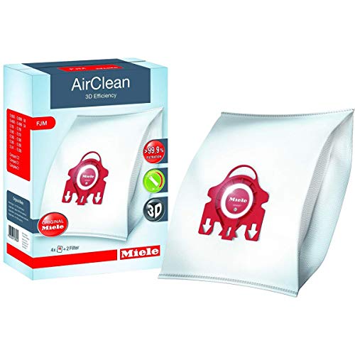 Miele Vacuum Cleaner Bags Type FJM Genuine Air Clean Replacement...