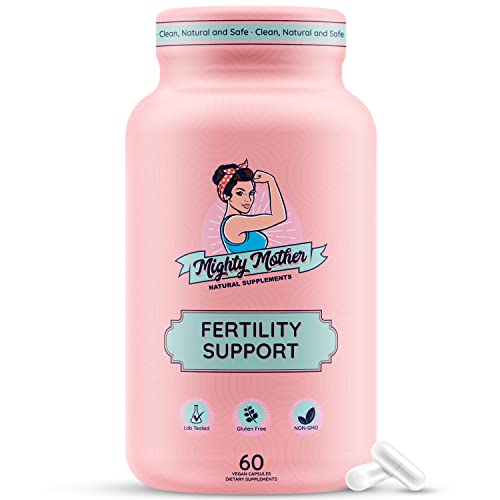 Mighty Mother Fertility Supplement for Women, Inositol Capsules wi...