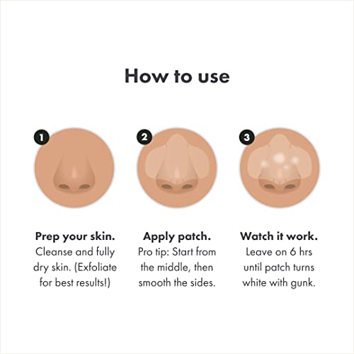 Mighty Patches for nose pores from Hero Cosmetics - XL Hydrocolloi...