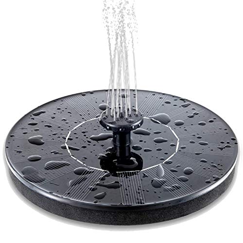 MIGVELA Solar Fountain Water Pump for Bird Bath, Upgraded Mini Sol...