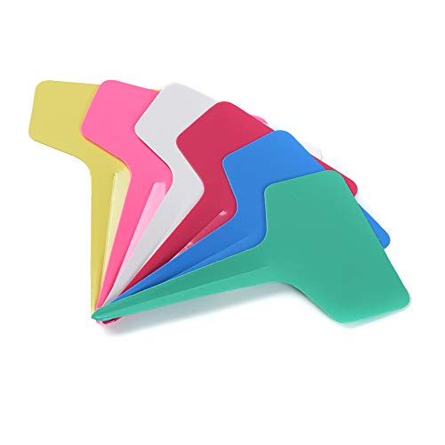 150 Pcs T-Type Plant Labels with a Gel Pen, Waterproof Plastic Pla...