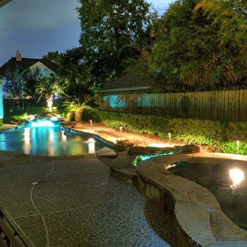 MIK Solutions Underwater Light 170 Solid Brass 7WMR16 LED Bulb Pon...