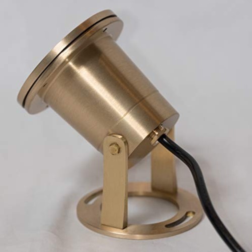 MIK Solutions Underwater Light 170 Solid Brass 7WMR16 LED Bulb Pon...