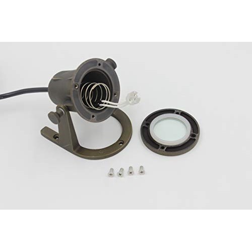 MIK Solutions Underwater Light 172 Solid Brass Pond Light Submersi...