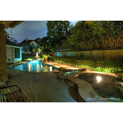 MIK Solutions Underwater Light 172 Solid Brass Pond Light Submersi...