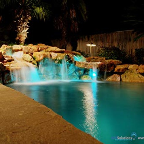 MIK Solutions Underwater Light 172 Solid Brass Pond Light Submersi...