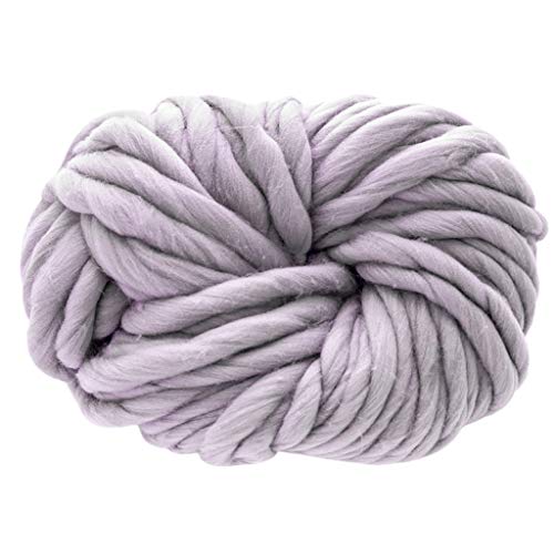 250g Chunky Soft Wool Yarn, Scarf Knit Thickness Warm Hat Househol...