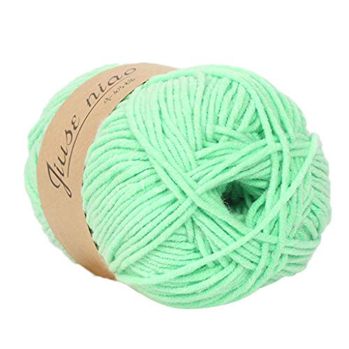 50g Chunky Baby Milk Cotton Crochet Yarns for Knitting Crochet Cra...