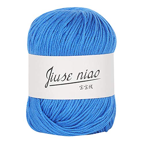 50g Chunky Milk Cotton Line Balls, DIY Shawl Scarf Crochet Thread ...