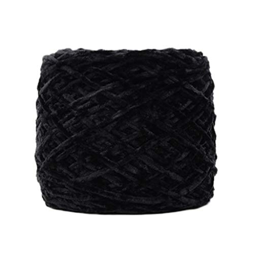 Gold Velvet Yarn Roving Scarf Knit Wool Yarn Thickness Warm Hat Ho...