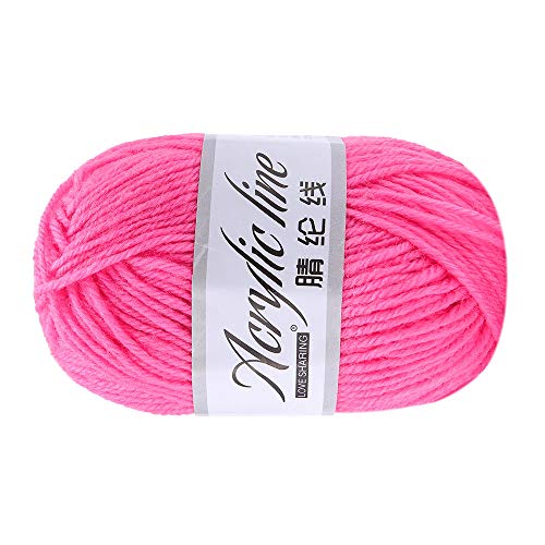 Knit Acrylic Chunky Wool Yarn, Hand Knitting Wool Crochet Knitwear...
