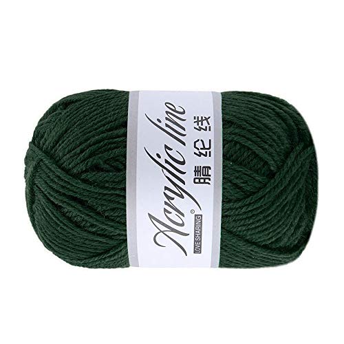 Lightweight Soft Chunky Acrylic Line, Hand Knitting Wool Crochet K...