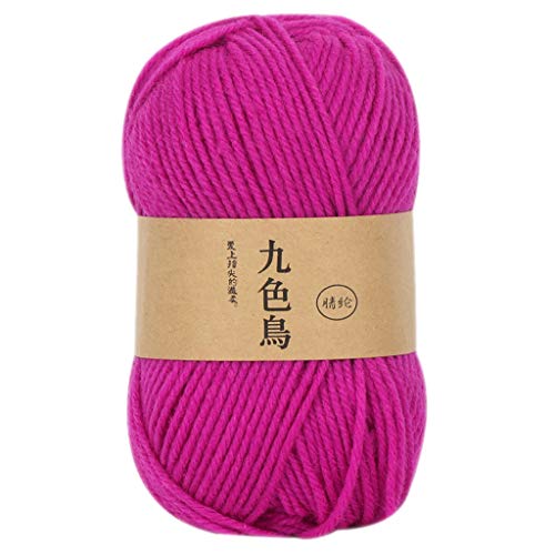 Soft Acrylic Line Yarn, Cotton Crochet Knitting Yarn DIY Medium Th...