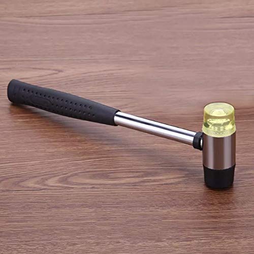 MIKMAYTOO Soft Mallet with 2 Head Tip, Double-Faced Rubber Soft He...