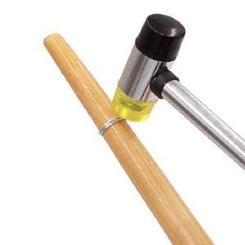 MIKMAYTOO Soft Mallet with 2 Head Tip, Double-Faced Rubber Soft He...