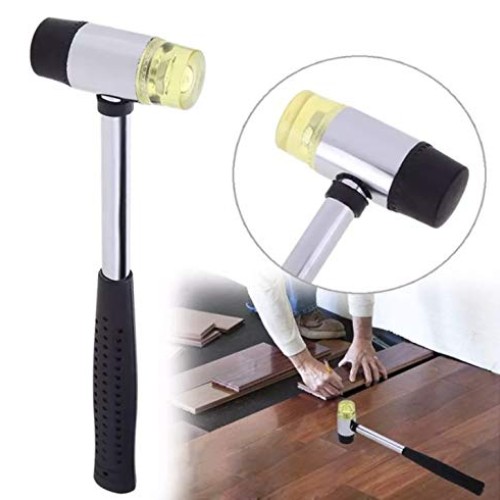 MIKMAYTOO Soft Mallet with 2 Head Tip, Double-Faced Rubber Soft He...