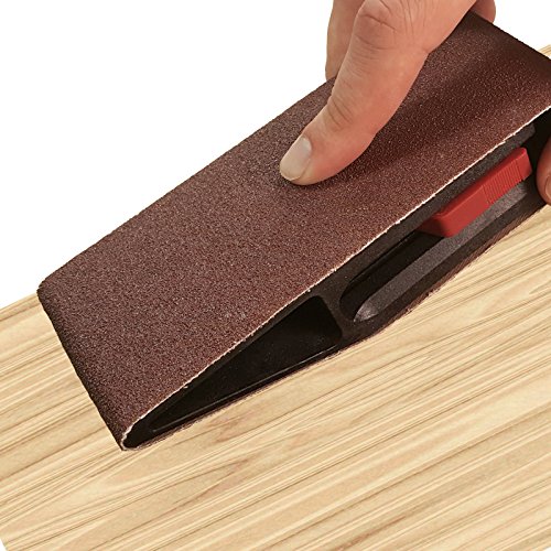 Milescraft 1604 SandDevil2.5 Hand Sander with 2.5 x 14 Sandpaper...
