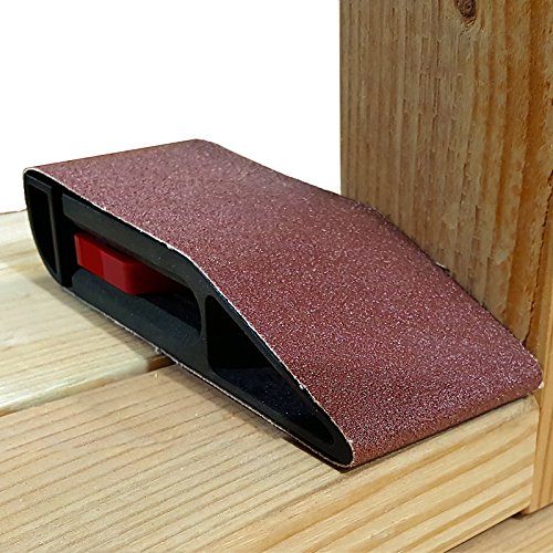 Milescraft 1604 SandDevil2.5 Hand Sander with 2.5 x 14 Sandpaper...