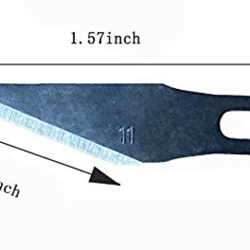 Hobby Blades Set SXS-001, Utility Excel Blades #11 Refill Exacto A...