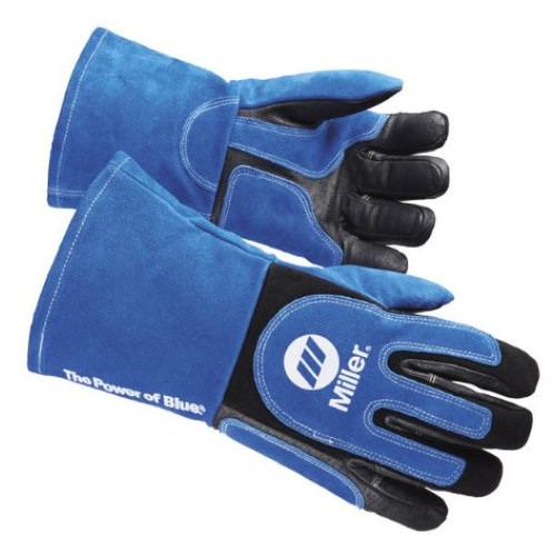 Welding Gloves, 3D, XL, Wing, Blueblack, PR