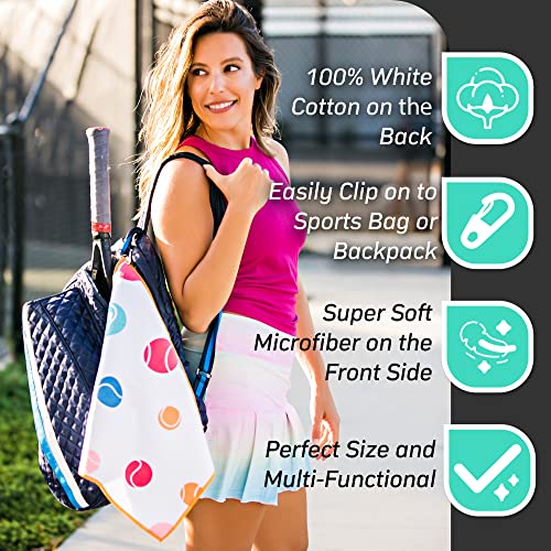 Millie Rose Pickleball Towels in Multi Fashion Prints - Pickleball...