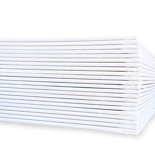 MILO | 8 x 10 24 Pack Canvas Panels | Bulk Set of 24 8x10 inch Ca...