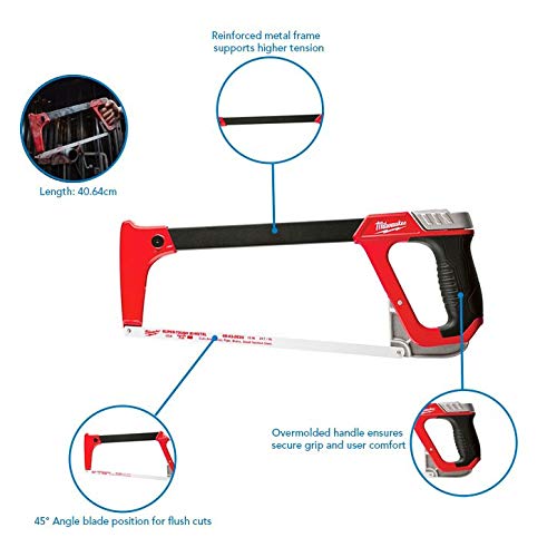 Milwaukee Electric Tool 48-22-0050 12 High Tension Hacksaw
