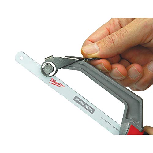 Milwaukee 48-22-0012 Compact Hand Operated Hack Saw w/ Tool-Less B...